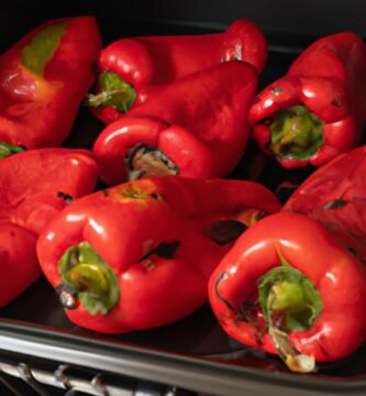 Asar pimientos rojos en el horno arguiñano Thermomix