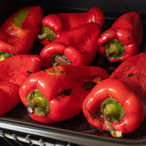 Asar pimientos rojos en el horno arguiñano Thermomix