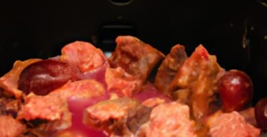 Carrilleras al vino tinto en olla rápida Thermomix