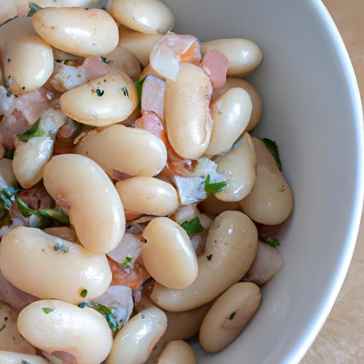 Ensalada de Judías blancas a la vinagreta Thermomix