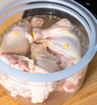 Cómo cocer muslos de pollo en agua Thermomix