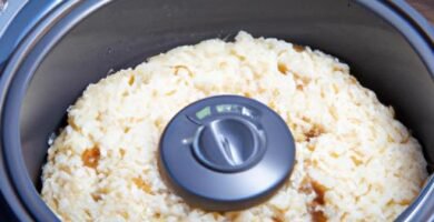 Arroz al horno en freidora de aire Thermomix