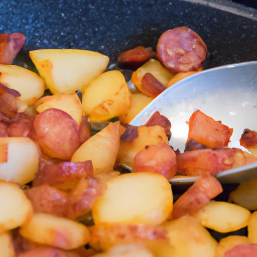 Cómo hacer patatas a la riojana con chorizo Thermomix