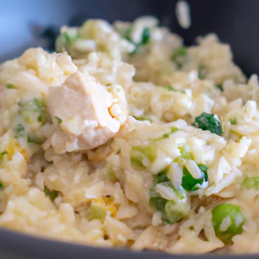 Arroz cremoso de pollo y verduras thermomix Thermomix
