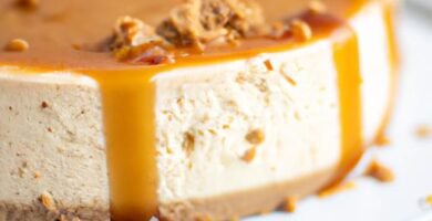 Tarta de queso con caramelo sin horno Thermomix