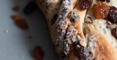 Coca de pasas y nueces con masa madre Thermomix