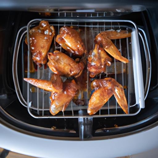 Alitas a la barbacoa en freidora de aire Thermomix