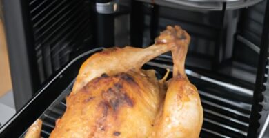 Cómo hacer pollo asado en freidora de aire Thermomix