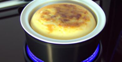 Flan de huevo tradicional al baño maría Thermomix